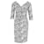Diane Von Furstenberg Printed Wrap Dress in Black Silk  ref.595408