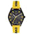 Relógio Versace V-Vertical Silicone Cinza  ref.595494