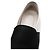 2.55 Chanel Sneakers senza lacci in pelle bianche e nere Nero - vista 8
