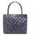 Medaillon Chanel Médaillon Marineblau Leder