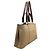 Hermès Hermes Brown Cabag Elan Canvas Satchel Marrone Beige - vista 2