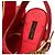 Louis Vuitton Red Denim & Suede Crossover Wedge Sandals - view 5