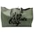 Anya Hindmarch I Am A Plastic Bag Tote en lona verde Lienzo  ref.596516