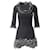 Alexander McQueen Ruffled Mini Dress in Black Viscose  ref.596563