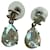 Chanel Earrings Silvery Metal  ref.596605