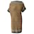 Missoni Gemustertes, schulterfreies Strickkleid aus mehrfarbiger Wolle  ref.596680