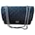 Chanel Tasche 2.55 Schwarz Leder  ref.596850