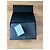 Borsa Chanel 2.55 in pelle nera increspata metallo argento Nero - vista 3