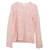 Comme Des Garcons Pink Stretch 3D Lace Top  ref.596870