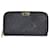 Burberry Leather Long Wallet Black Pony-style calfskin  ref.596934