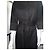 Vestido Peserico negro de algodón y elastano - vista 3