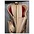 Borsa a mano Christian Louboutin in pelle beige - vista 15