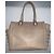 Borsa a mano Christian Louboutin in pelle beige - vista 2