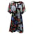 Alice + Olivia Cay Floral Dress in Multicolor Polyester  ref.597244