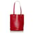 Louis Vuitton Epi Bucket Uhr Rot Leder Kalbähnliches Kalb  ref.597247