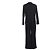 Tuta da smoking Thierry Mugler in lana e seta in passerella nera 2000 Taglia S / 36 - vista 2