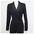 Tuta da smoking Thierry Mugler in lana e seta in passerella nera 2000 Taglia S / 36 - vista 6
