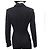 Tuta da smoking Thierry Mugler in lana e seta in passerella nera 2000 Taglia S / 36 - vista 7