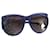 Alexander Mcqueen Sonnenbrillen Blau Acetat  ref.597707