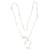 Hermès farandole lange Halskette Silber Geld  ref.597897