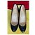 Décolleté Christian Louboutin in vernice nera Nero - vista 4
