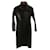 Gucci Trench coats Black Leather  ref.597908