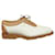 vintage Paraboot derbies p 37 New condition White Leather  ref.597909