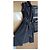 Autre Marque Schwarzes Kristallkleid mit Gürtel Größe 40 - Ansicht 3