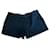 Vanessa Bruno Athe Shorts Black Silk Wool Viscose Mohair  ref.598079