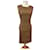 Autre Marque Dresses Brown Polyester  ref.598103