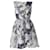 Erdem Floral Sleeveless Dress in Pastel Blue Polyester  ref.598942