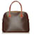 Céline Celine Brown Macadam Handbag Leather Plastic Pony-style calfskin  ref.599068