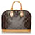 Louis Vuitton Brown Monogram Alma PM Leather Cloth  ref.599663