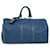 Louis Vuitton Epi Keepall 45 Sac Boston Bleu M42975 LV Auth bs1324 Cuir  ref.599715