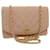 CHANEL Matelasse Turn Lock Chain Diana Shoulder Bag Canvas Pink CC Auth 29889a Cloth  ref.599999