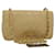 CHANEL Matelasse Flap Chain Shoulder Bag Lamb Skin Beige Gold CC Auth bs1333a Golden  ref.600083