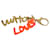 LOUIS VUITTON BijouxSac graffiti Charm Orange Gold M65765 LV Auth 29932a Golden Metal  ref.600181
