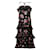 Zimmermann Honour Tiered Floral-Print Silk-Habutai Midi Dress Black  ref.600253