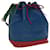 LOUIS VUITTON Epi Tricolor Noe Shoulder Bag Green Blue Red M44084 LV Auth 30082 Leather  ref.600614