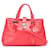 Bottega Veneta Intrecciato Leather Roma Handbag Red Pony-style calfskin  ref.600885