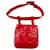 Bolsa Cinto Chanel Red CC Caviar Couro Vermelho  ref.601100