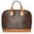 Louis Vuitton Brown Monogram Alma PM Leather Cloth  ref.601149