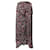 Ba&Sh Heather Noir Floral Skirt in Black Viscose Cellulose fibre  ref.601293