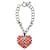Lanvin Heart Necklace Orange  ref.601401