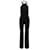 Ba&sh Saudry Jumpsuit mit offenem Rücken aus schwarzem Polyester  ref.601568