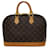 Louis Vuitton Alma Brown Cloth  ref.601575