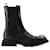 Alexander Mcqueen Ankle Boots With Studs in Black Leather  ref.601703