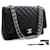 CHANEL große klassische Handtasche Kette Umhängetasche Flap Black Caviar Schwarz Leder  ref.601804