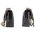 Chanel 2.55 Borsa a tracolla a catena media con patta foderata Pelle di agnello nera Nero - vista 5