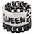 Alexander Mcqueen Graffiti Chain Ring, brass Silvery Metallic  ref.602031
